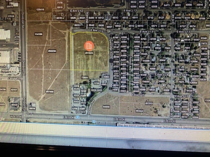 Property photo for 0 Vac/Cor Stanridge Ave/Ave J13, Lancaster, CA