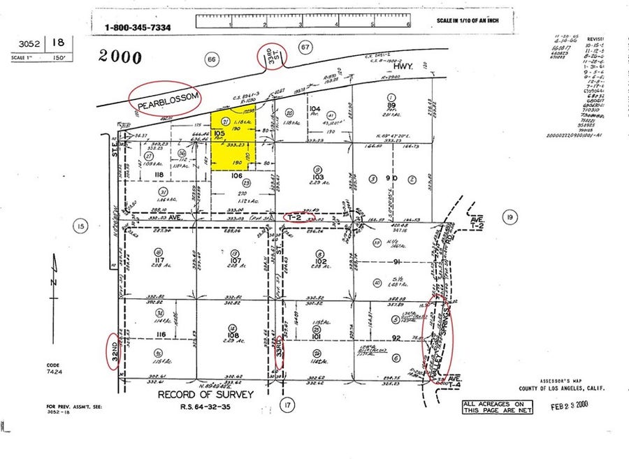 Property photo for 3300 Perablossom Highway, Palmdale, CA