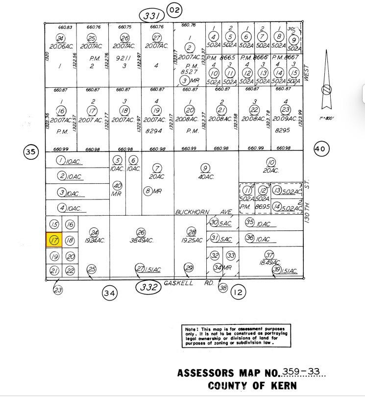 Property photo for 0 140th Street W, Rosamond, CA