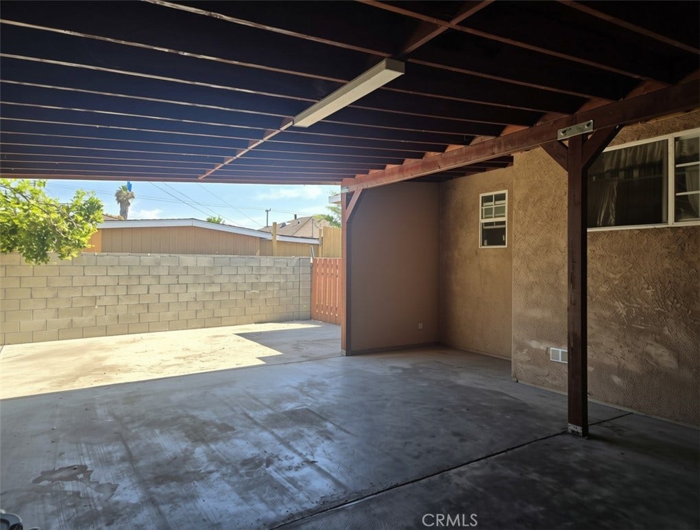 Big Backyard with Patio