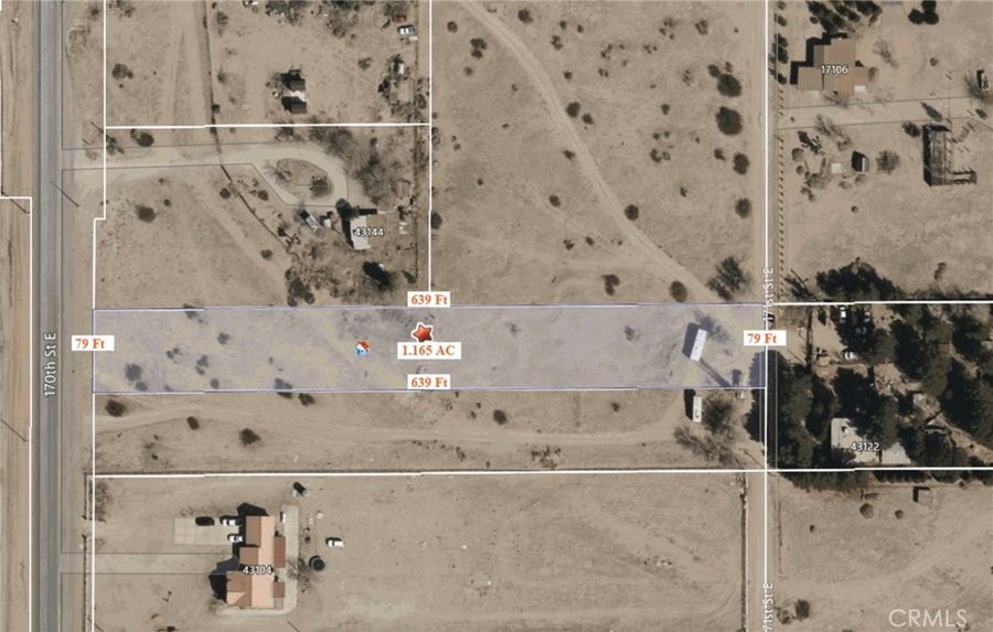 Property photo for 0 E 170th Avenue, Lancaster, CA