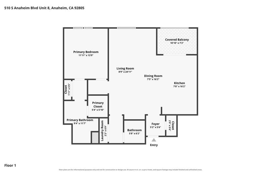 Property photo for 510 S Anaheim Boulevard, #8, Anaheim, CA