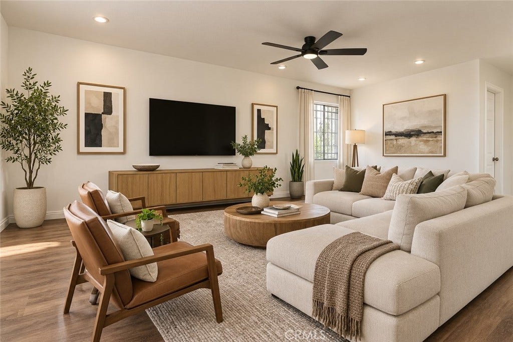 2500 Fairmount, Los Angeles, CA 90033 LIVING ROOM VIRTUALLY STAGED