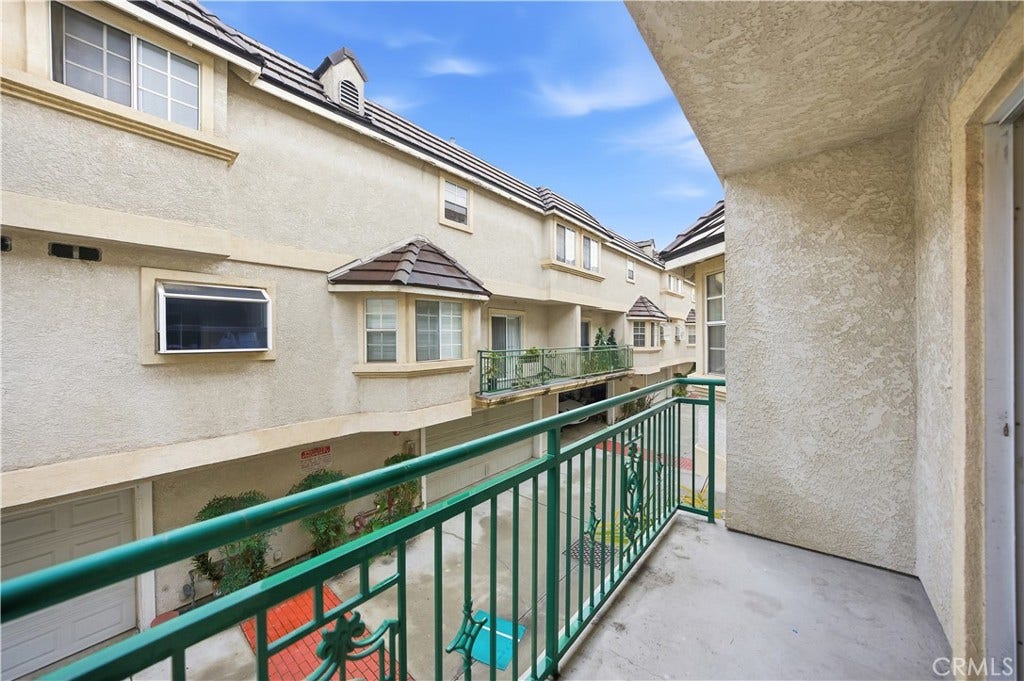 1230 Elm Avenue, #G, San Gabriel, CA 91775 Balcony