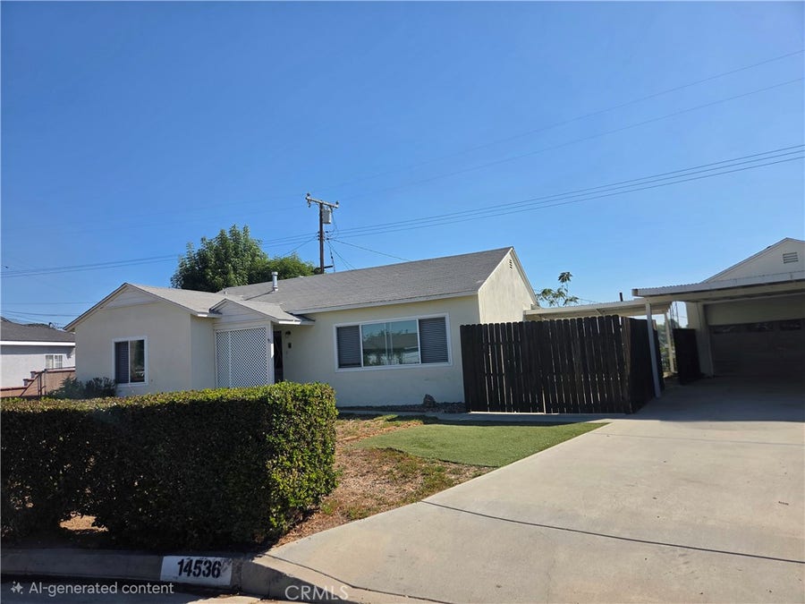 Property photo for 14536 Busby, Whittier, CA