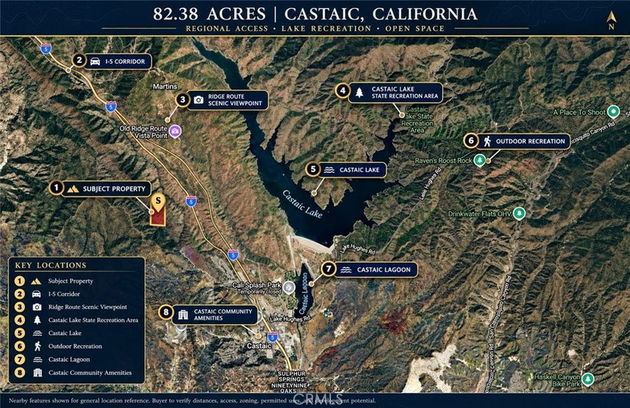 Property photo for 0 Castaic, Castaic, CA