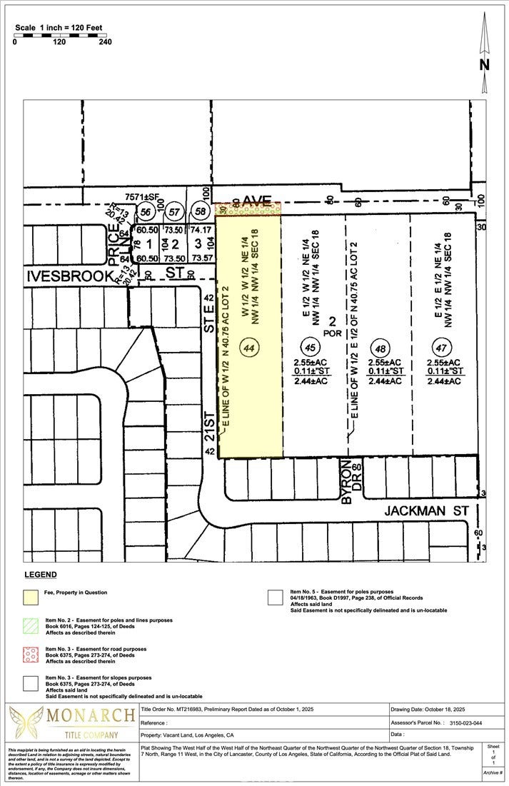 Property photo for 2126 E Avenue I APPROXIMATE, Lancaster, CA