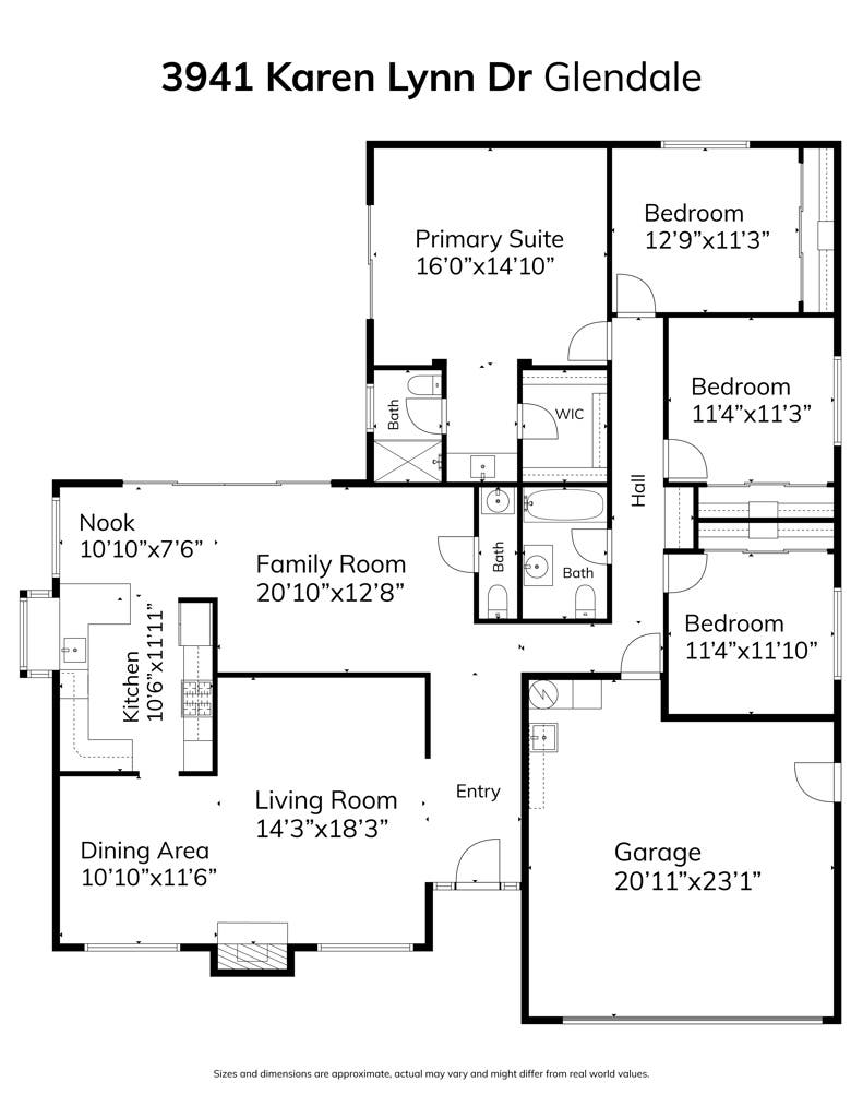 Property photo for 3941 Karen Lynn, Glendale, CA
