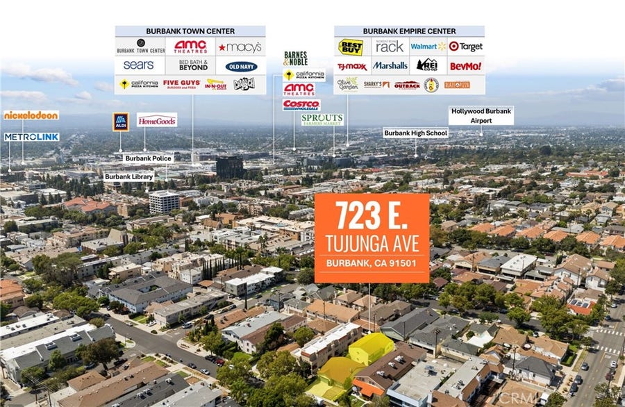 Property photo for 723 E Tujunga Avenue, Burbank, CA