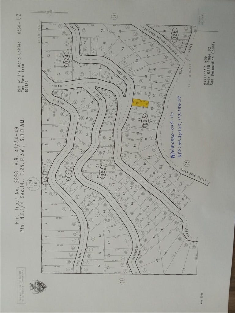 Property photo for 29643 Ironbark Lane, Cedar Glen, CA