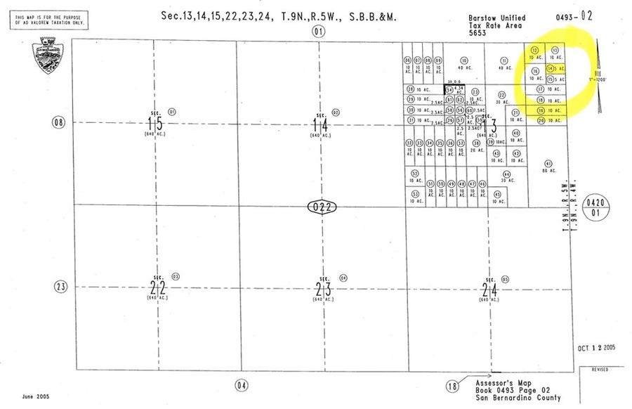Property photo for 0 Off Helendale Rd #7, Kramer Junction, CA