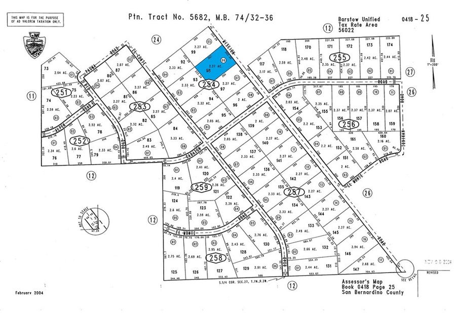 Property photo for 0 SLASH-X RANCH Rd #3, Apple Valley, CA