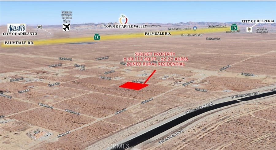 Property photo for 0 Barbet Road, Phelan, CA