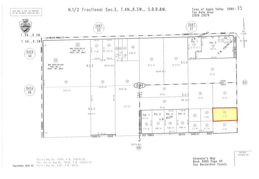 Property photo for 0 Central Road, Apple Valley, CA