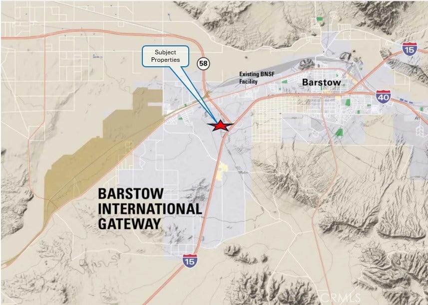 Property photo for 0 Highway 58, Barstow, CA