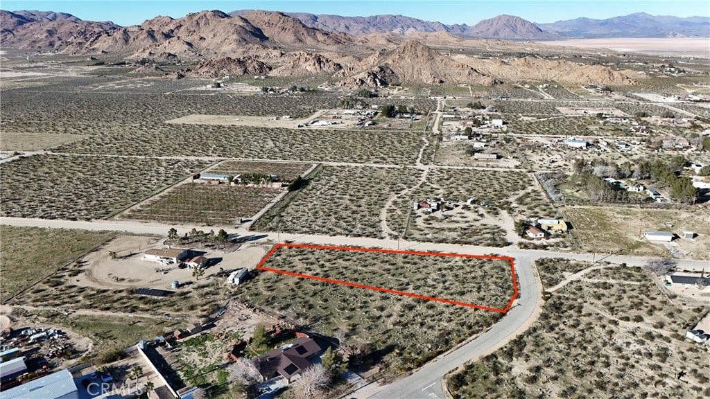718 Clark Rd., Lucerne Valley, CA 92356 Red boundary lines on pictures are an estimate and for marketing purposes only. Buyer to verify all aspects of this property including, but not limited to location, utilities, assessments, boundaries, usage, access, and zoning to satisfy themselves.