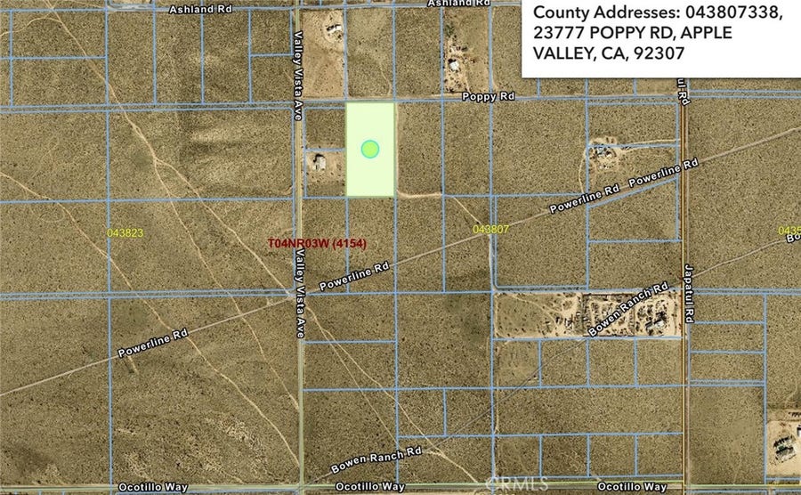 Property photo for 23777 Poppy Road, Apple Valley, CA
