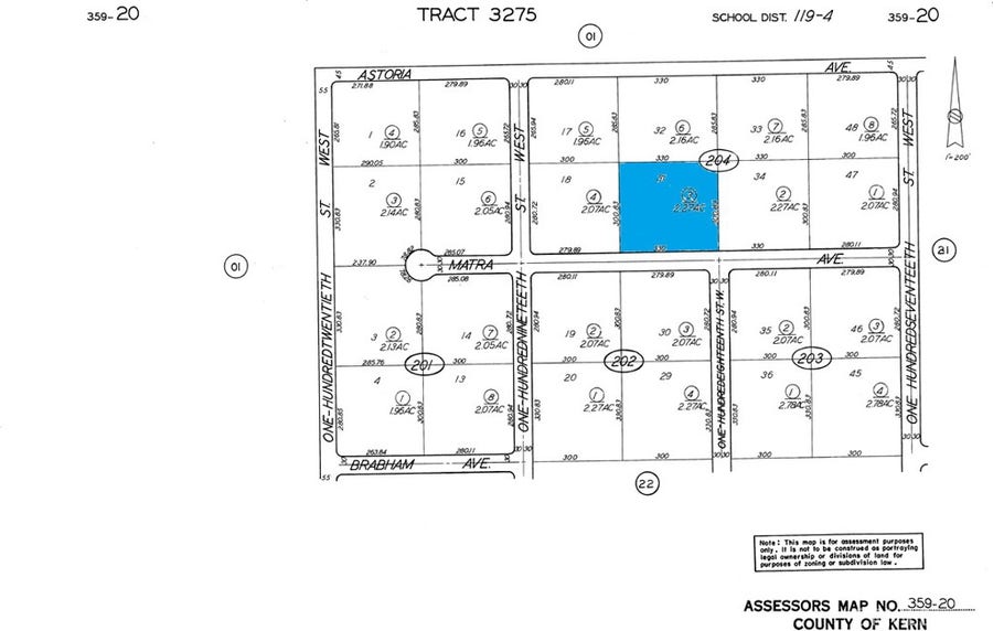 Property photo for 0 Matra Ave, Rosamond, CA
