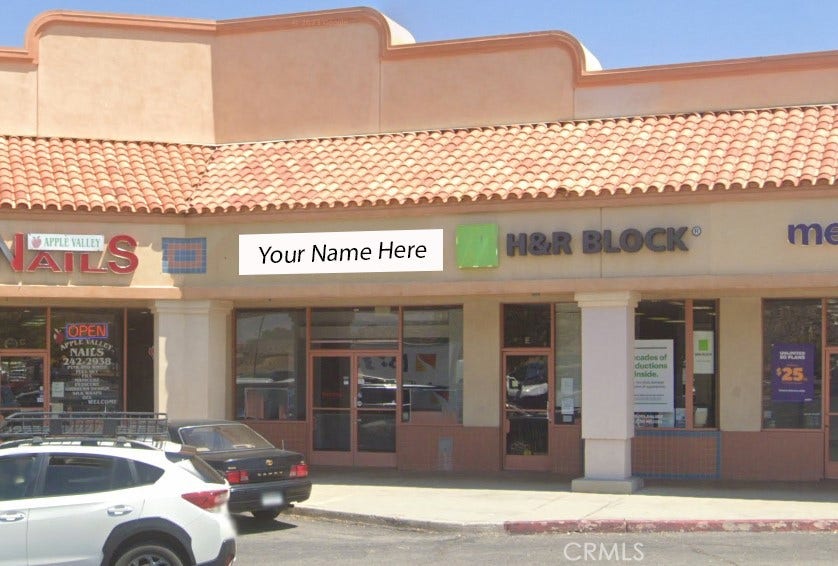 Property photo for 20200 US Highway 18, #D, Apple Valley, CA