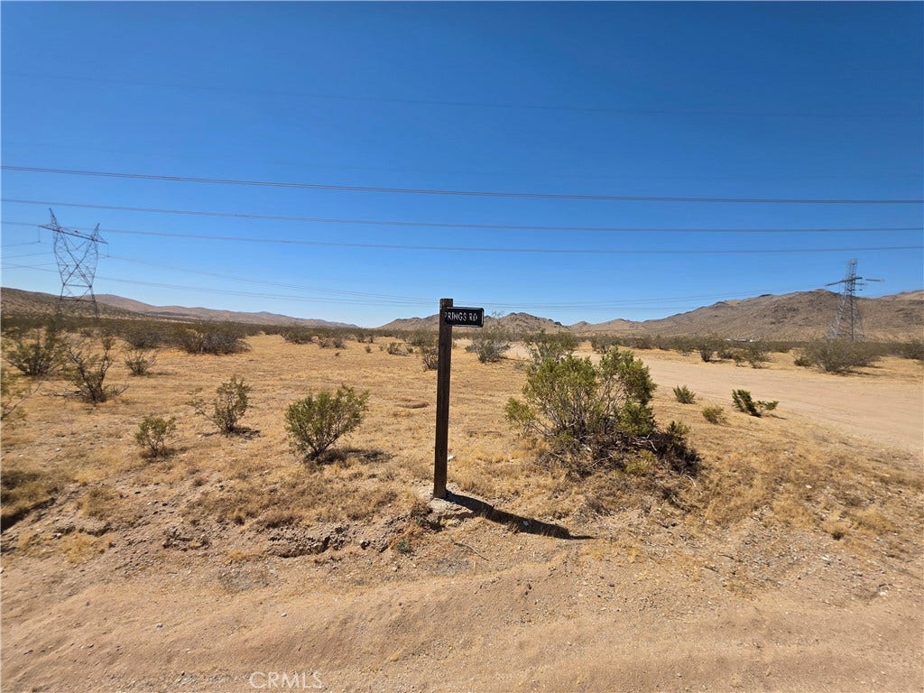 0 Slash X Ranch Rd #03, Barstow, CA 92307 Willow Spring Rd marker Post on Corner of Willow Spring Rd & Sorrel Trail/Slash X Ranch Rd