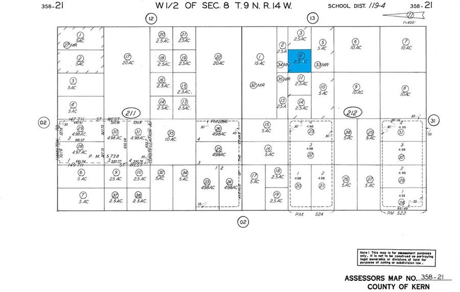 Property photo for 0 Brightstar Ave., Rosamond, CA