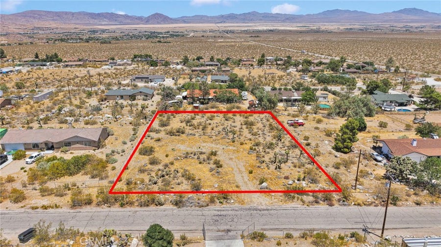 Property photo for 0 Carnelian Road, Lucerne Valley, CA