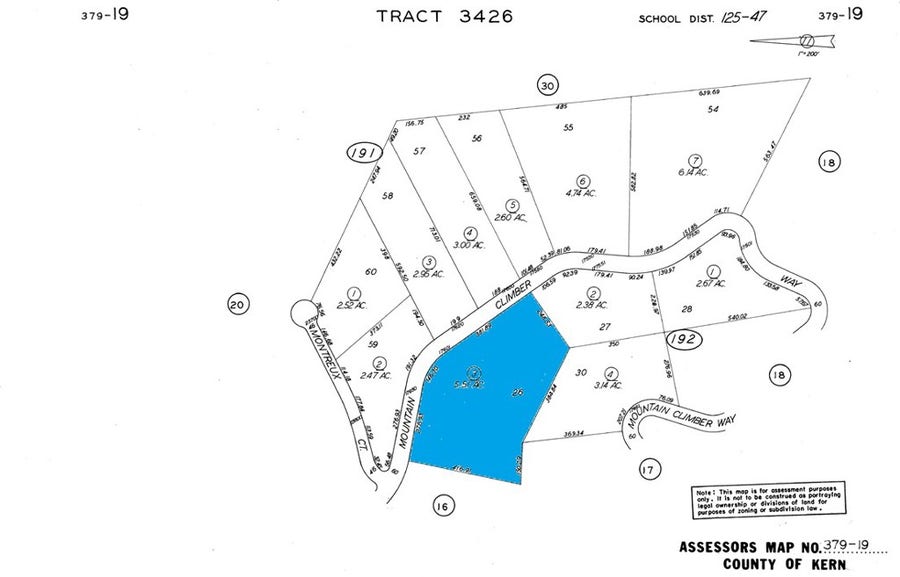 Property photo for 17601 Mountain Climber, Tehachapi, CA