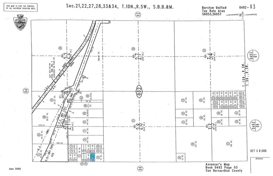 Property photo for 0 Near Hwy 58, Helendale, CA