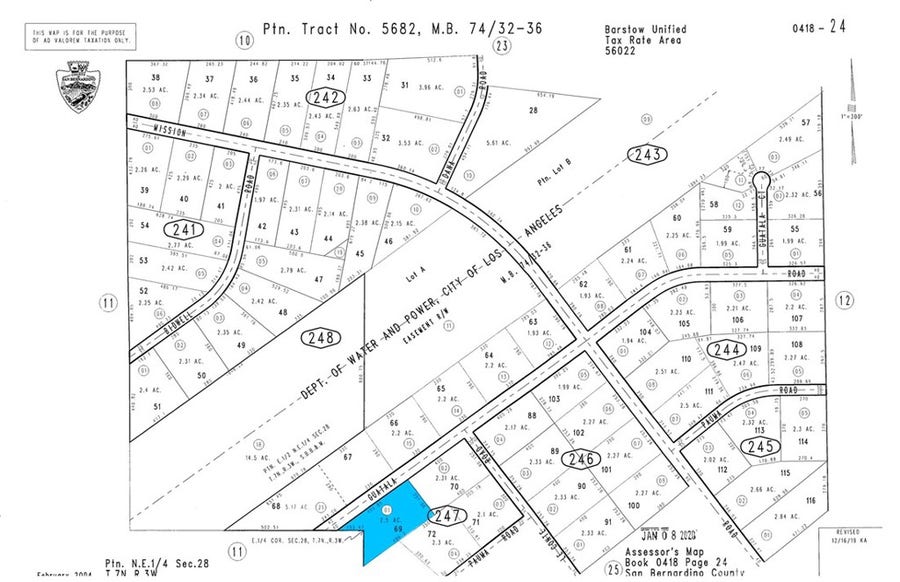 Property photo for 0 Sorrel Trail #2, Apple Valley, CA