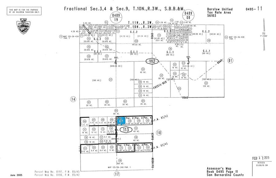 Property photo for 0 Off Hinkley Rd #6, Hinkley, CA