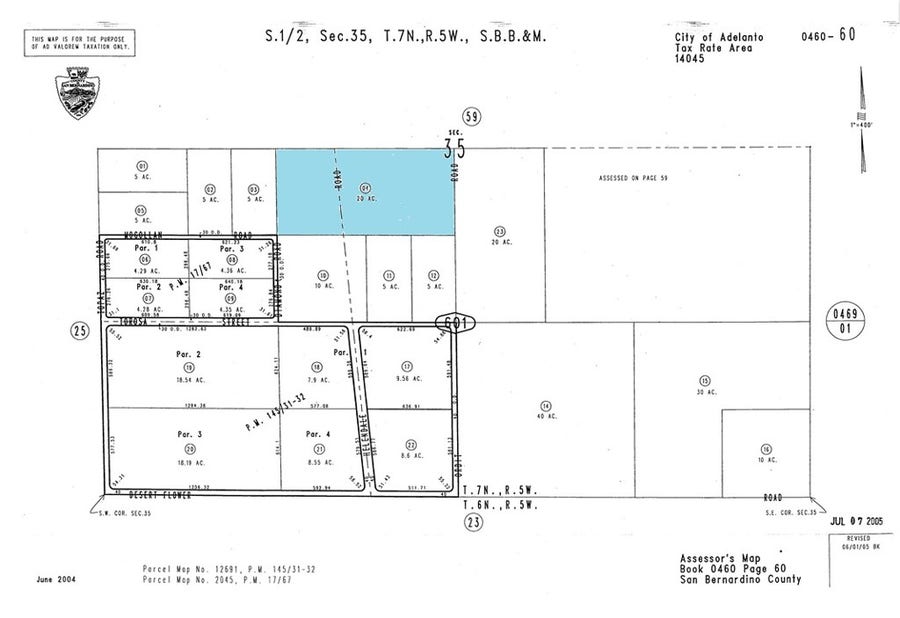Property photo for 0 Helendale Rd. #4, Adelanto, CA