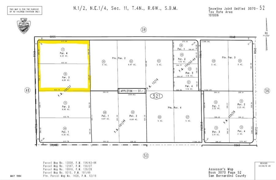 Property photo for 0 Goss Road, Phelan, CA