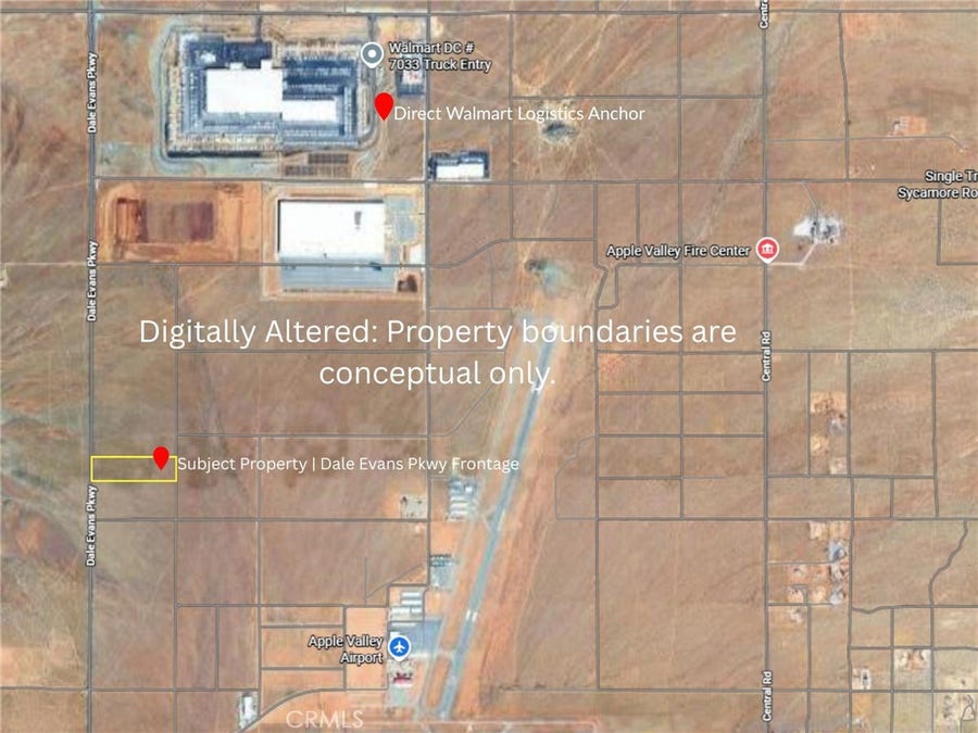 Property photo for 0 Dale Evans Parkway, Apple Valley, CA