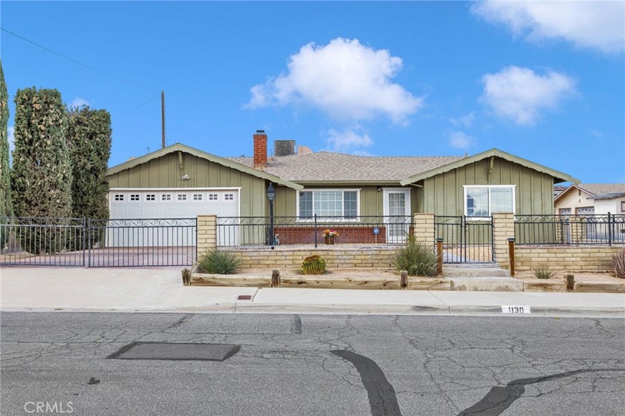 Property photo for 1130 Oasis Drive, Barstow, CA