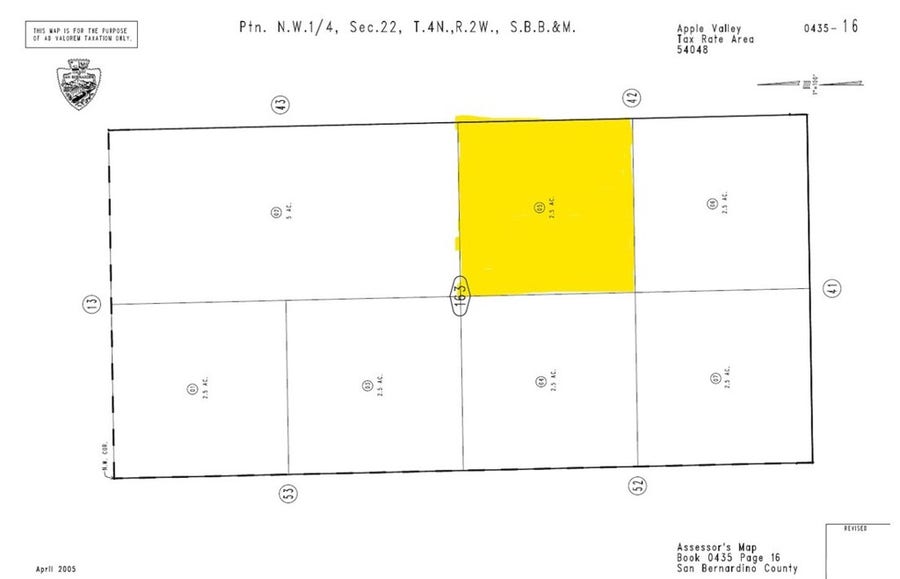 Property photo for 0 Corto Road, Apple Valley, CA