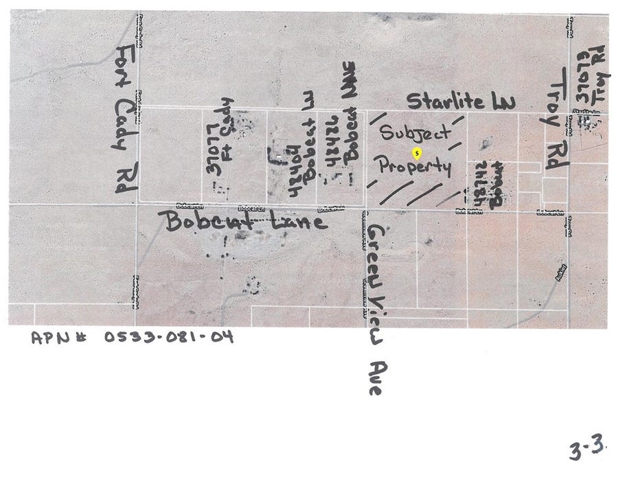 Property photo for 4 Bobcat Lane, Newberry Springs, CA