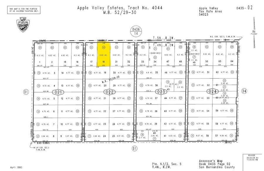Property photo for 0 US Highway 18, Apple Valley, CA