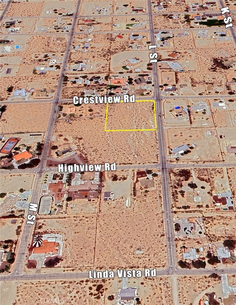 Property photo for 0 Crestview Road, Barstow, CA