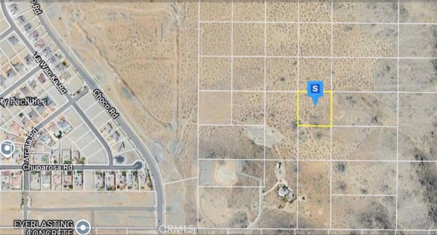 Property photo for 0 Choco, Apple Valley, CA