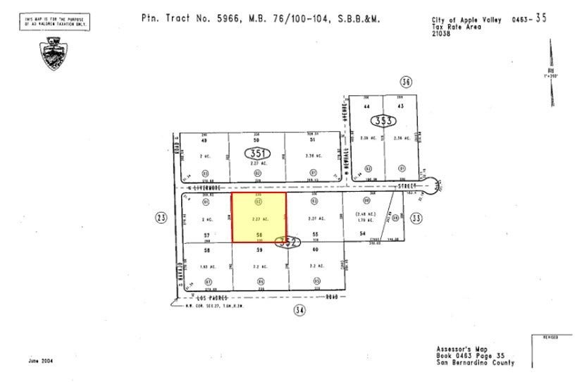 Property photo for 0 Livermore Street, Apple Valley, CA