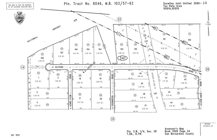Property photo for 0 Evergreen Road, Pinon Hills, CA