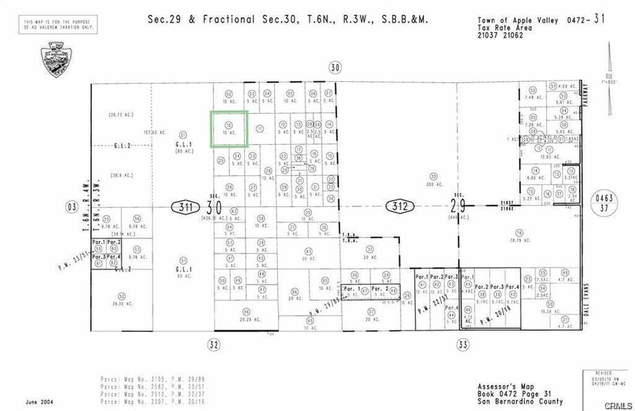 Property photo for 1 Los Padres Road, Apple Valley, CA