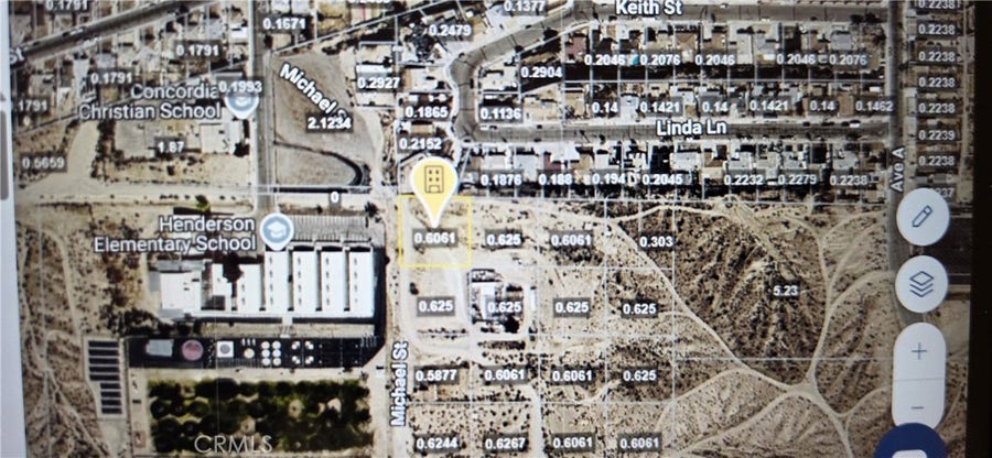 Property photo for 0 Michael Street, Barstow, CA