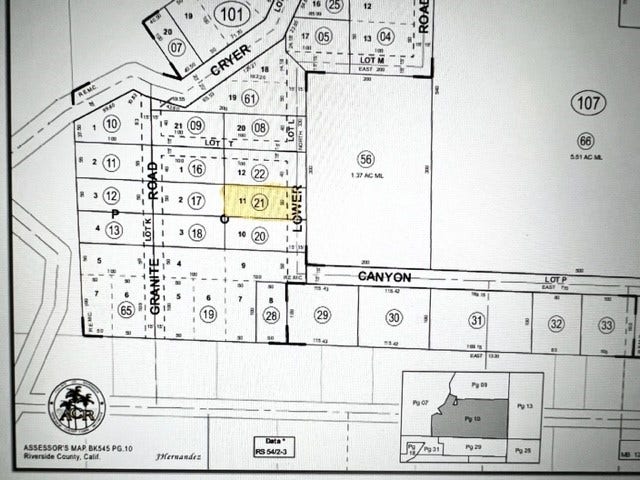 Property photo for 0 Lower, Banning, CA