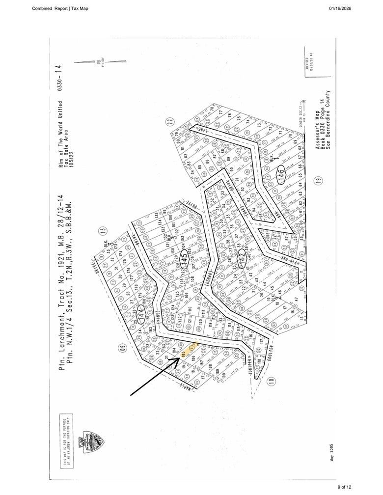 Property photo for 0 Pine, Cedar Glen, CA