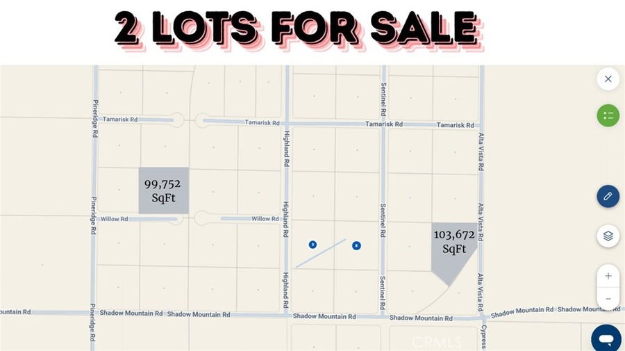 Property photo for 0 Alta Vista, Adelanto, CA