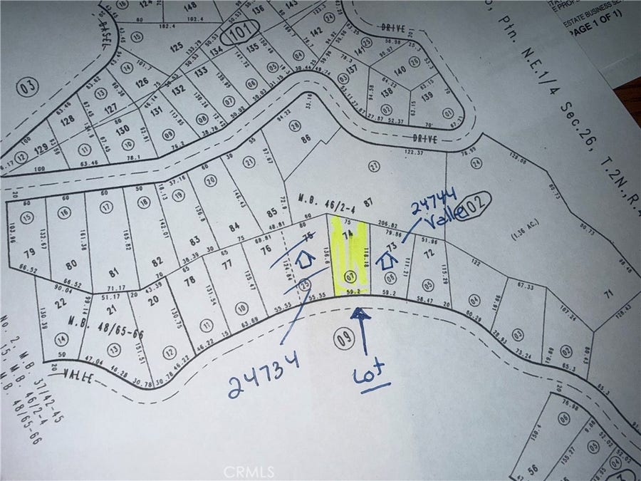 Property photo for 0 Valle, Crestline, CA