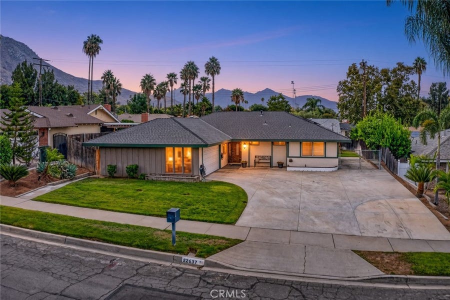 Property photo for 22637 La Paix Street, Grand Terrace, CA