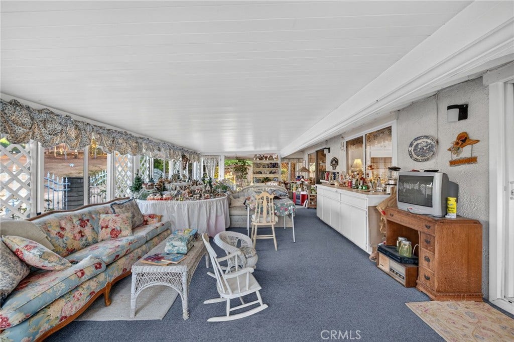 1100 Via Vallarta, Riverside, CA 92506 HUGE Sunroom approximately 800 SF (not included in home SF)