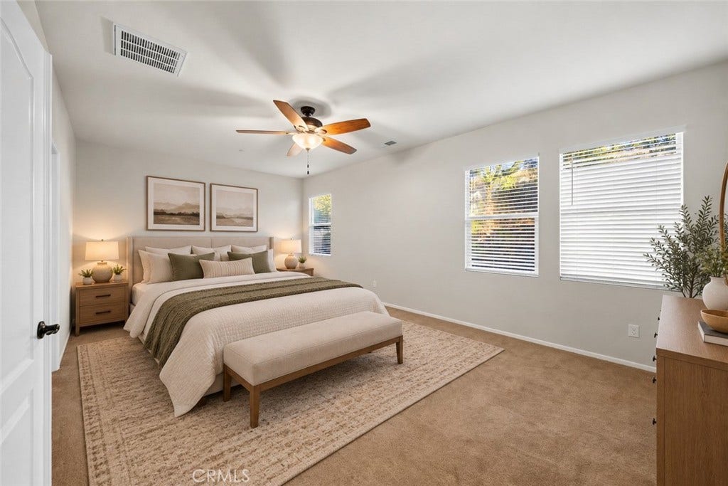 31826 livingston st, Menifee, CA 92584 VIRTUALLY STAGED: Furniture and dcor have been digitally added for illustrative purposes only. The property is currently unfurnished